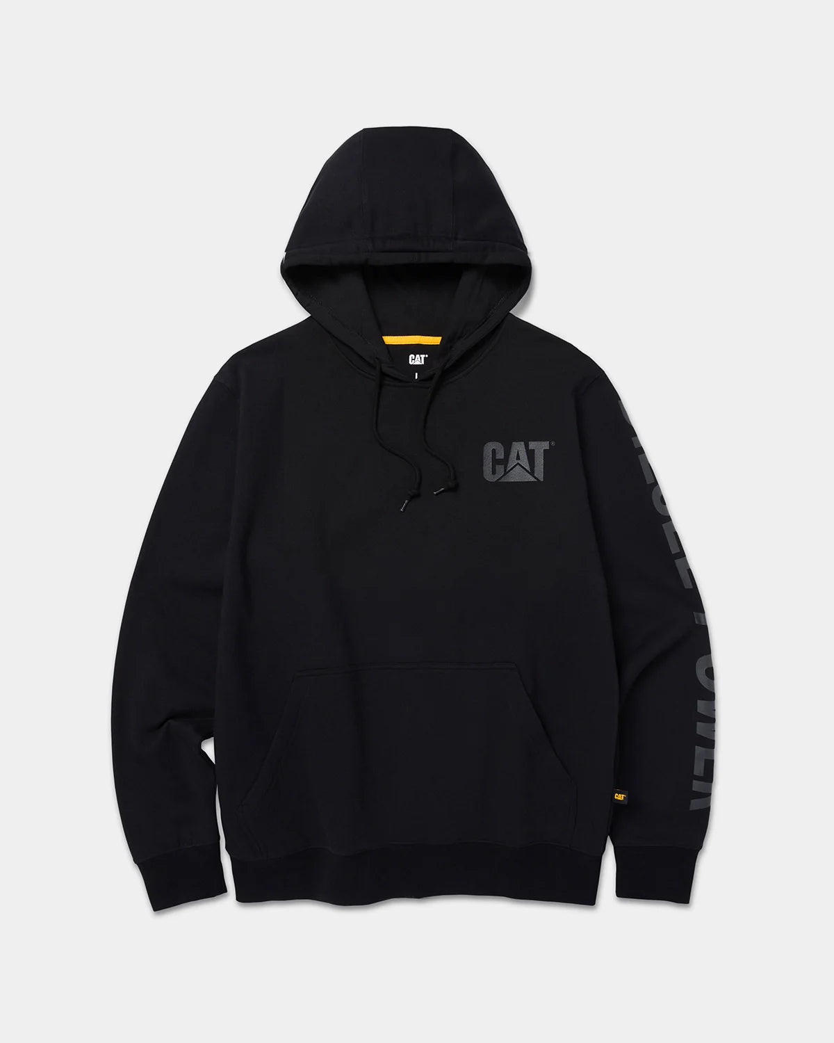 CHANDAIL A CAPUCHON CAT'S BLACK-BLACK DIESEL POWER CAT1090036-12195