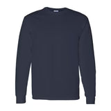 CHANDAIL MANCHES LONGUES MARINE 100% COTTON 5400-NAVY