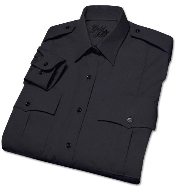 CHEMISE MILITAIRE FEMME NOIRE M/C GOLDSTAR 83AEL-WMC