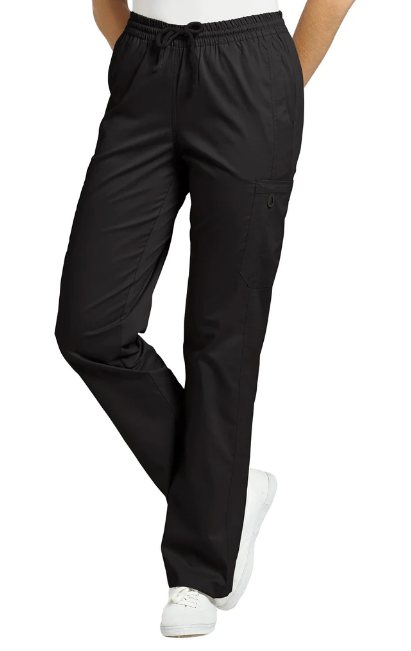 Pantalon d'uniforme White Cross Allure taille élastique et poches cargo unisexe #308