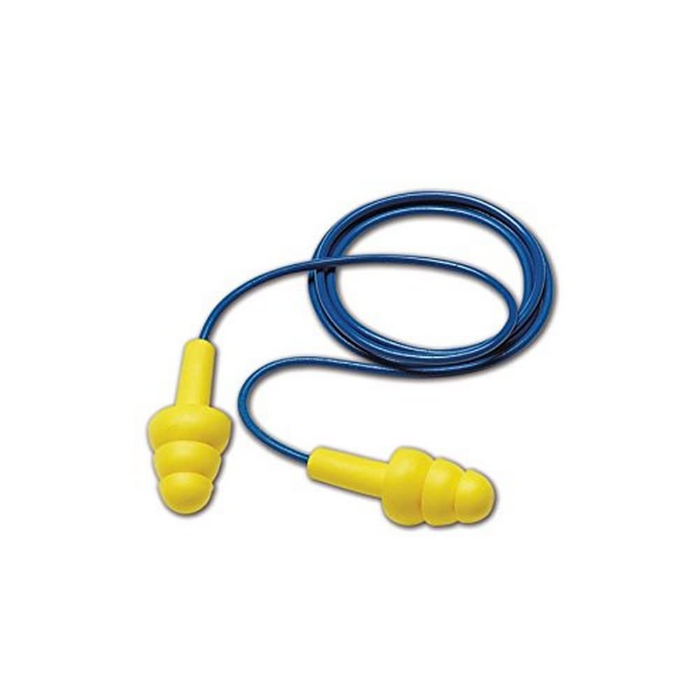 Bouchon d'oreille antibruit réutilisable ULTRAFIT 340-4002 avec corde et  étui, 25 dB d'atténuation, unité