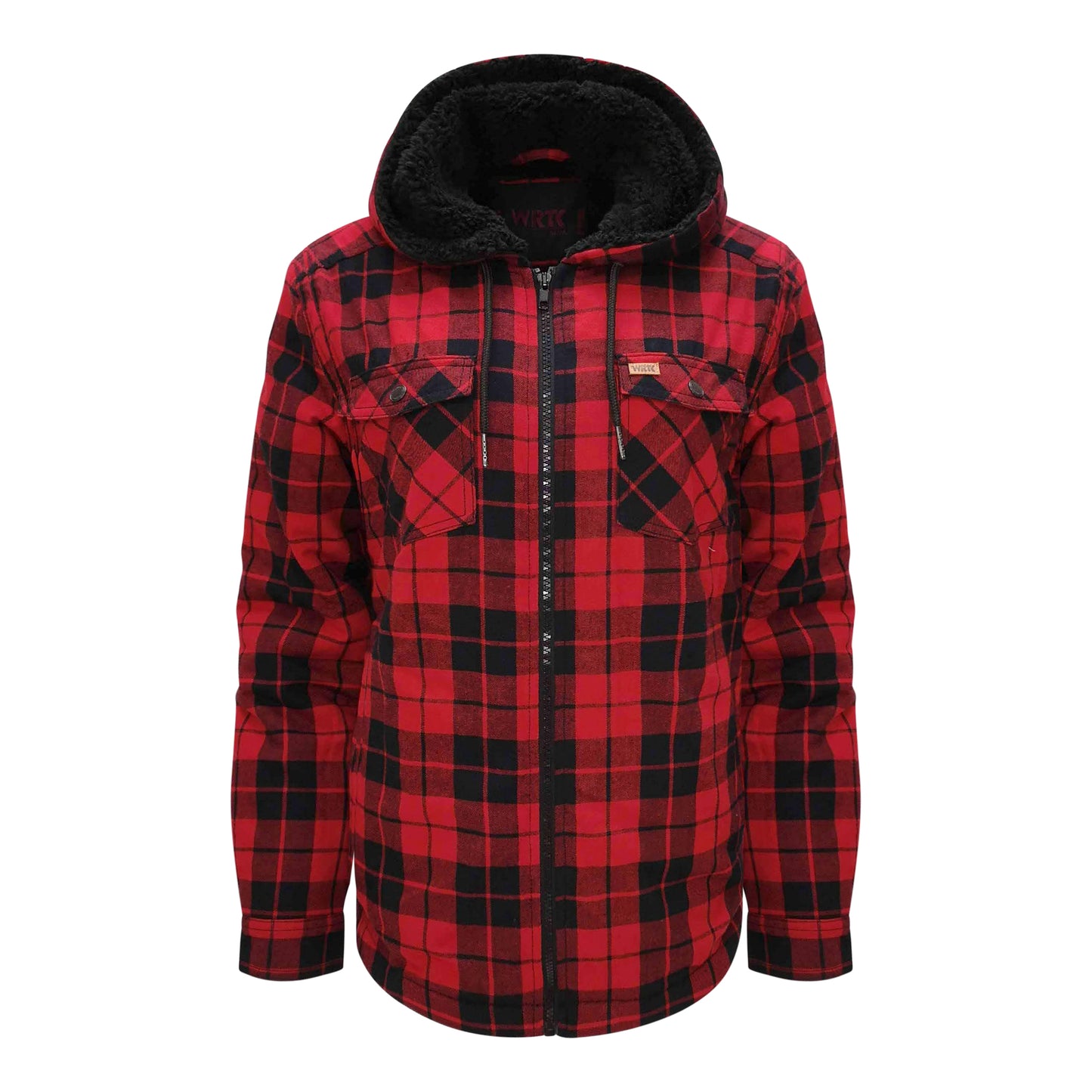 Women's Flannel Shirt with Sherpa Lining TK-95005L