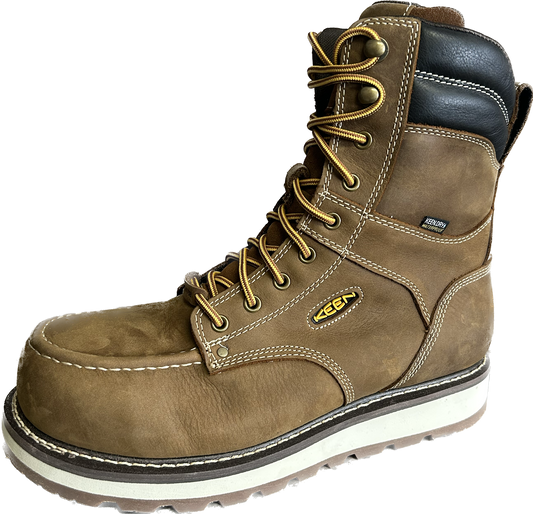 KEEN CINCINNATI 8'' CSA BROWN BOOT 1025690
