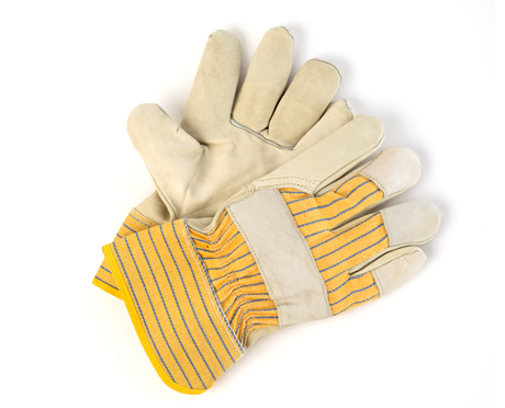 GRAIN LEATHER GLOVE WITH PALM LINING 45I-7MSRL