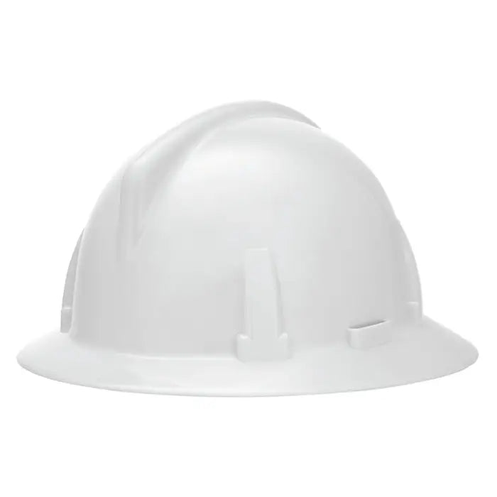 CASQUE SÉCURITÉ MSA BORDURE COMPLÈTE, ROCHET, BLANC 475393