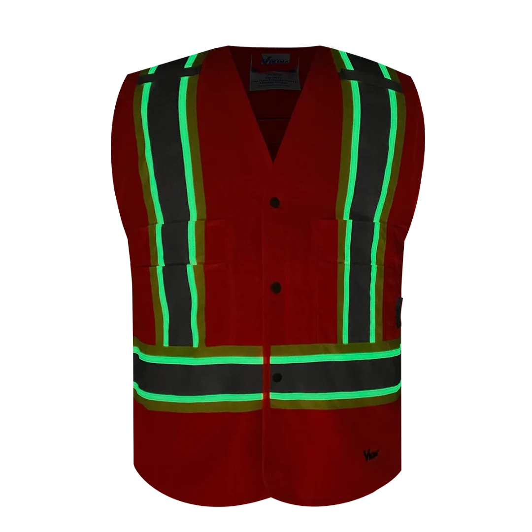 VESTE DE SÉCURITÉ VIKING GLOW IN THE DARK - 6161