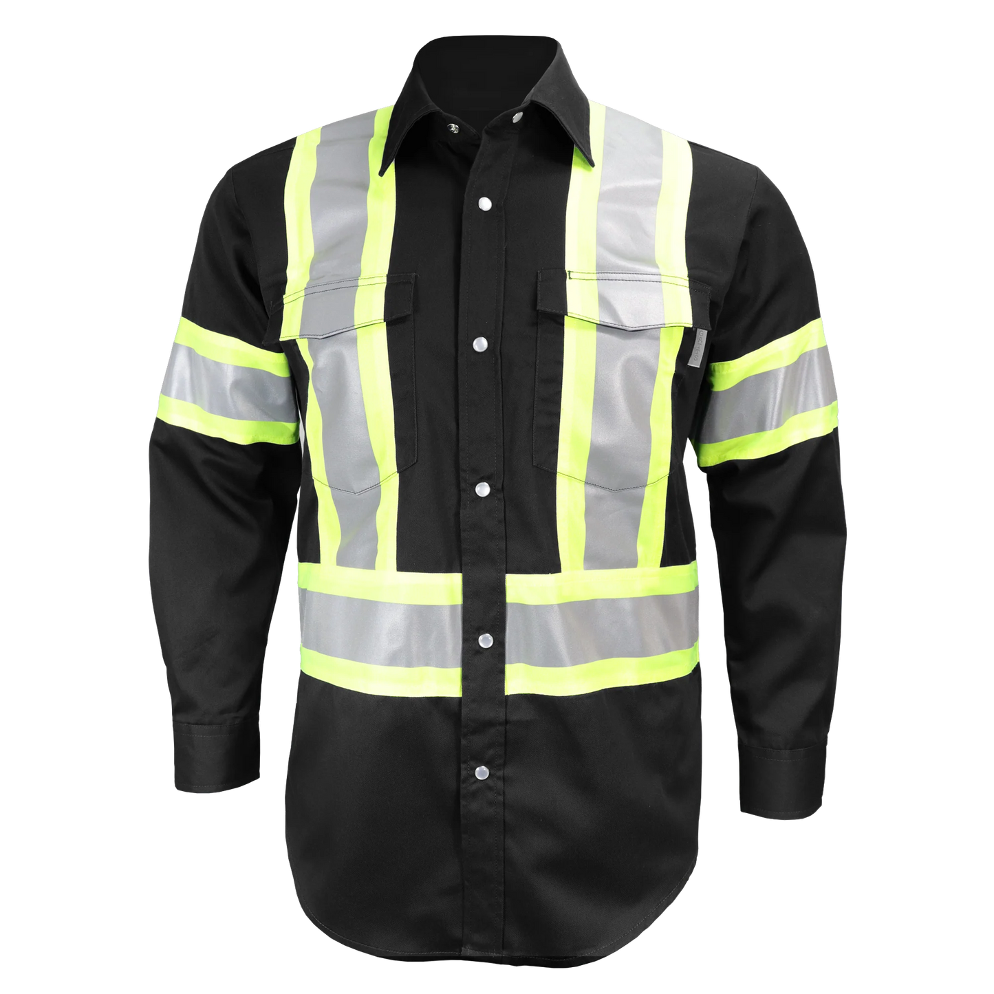 CHEMISE M/L MARINE B/RFL 625SX4