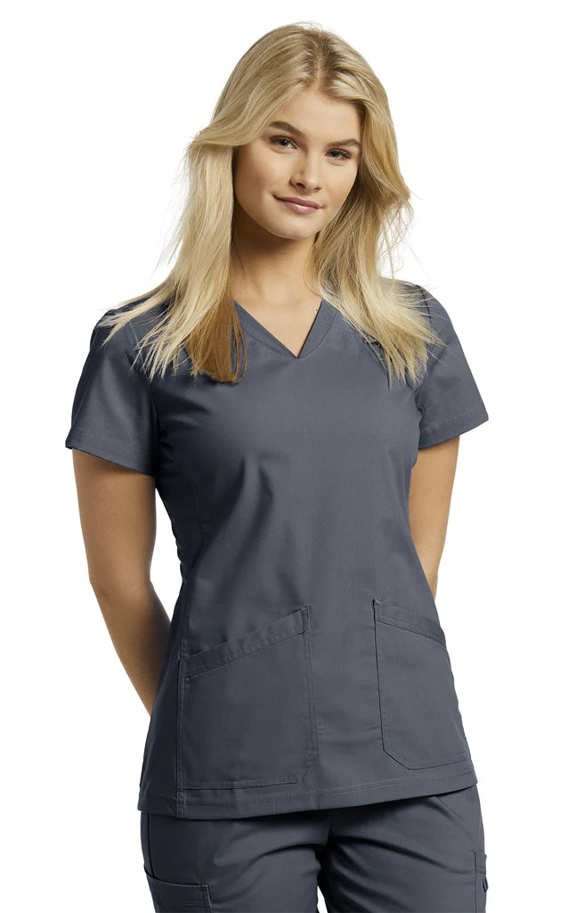 Haut d'uniforme White Cross pour femme Doux, Extensible, Fonctionnelle #644