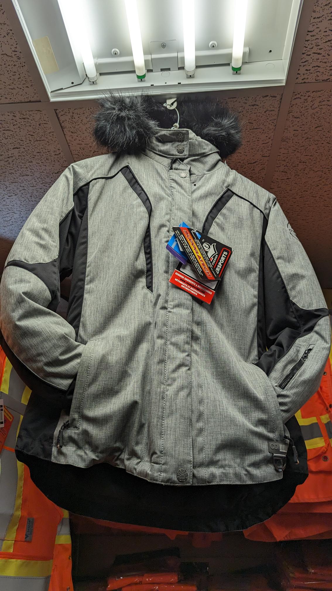 CHOKO WOMEN'S COAT STORM GREY/BLACK GR: S - 690-88JKAHP