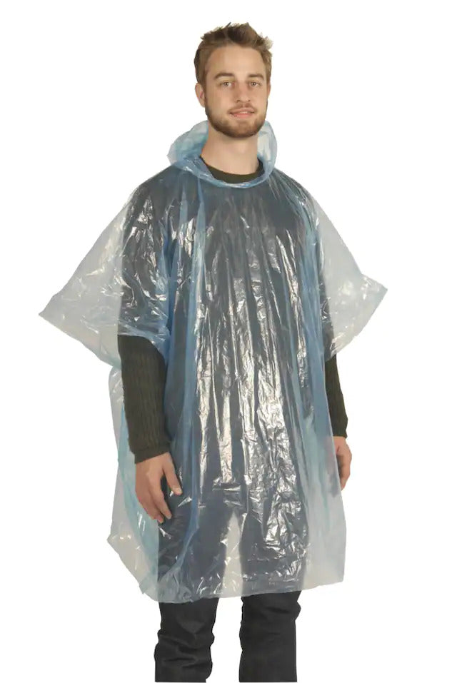 PONCHO EN VINYLE TRANSPARENT