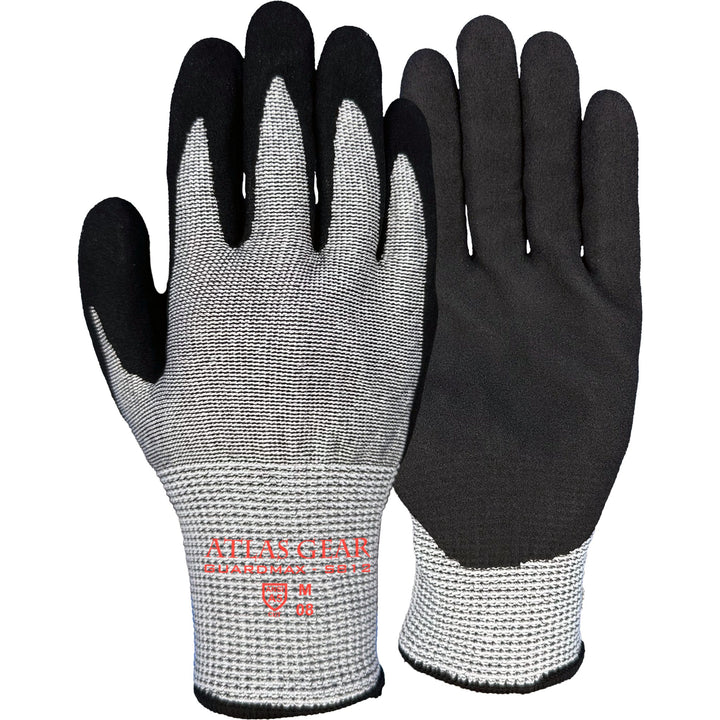 GANTS ATLAS NITRILE PAUME ENDUITE CUT-A6, S812