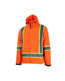 MANTEAU 10/4 SOFTSHELL ORANGE BANDES REFLEC 88-700OR-