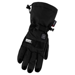 MH HEATED GLOVE BLACK GOAT LEATHER 89009MH