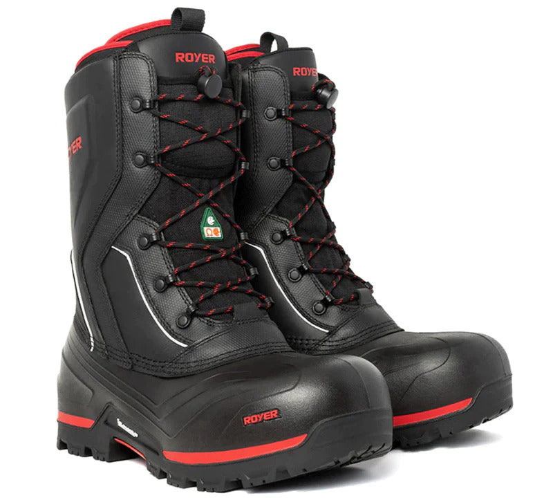 BOTTE ROYER GLACIUS AVEC FEUTRE -60 CSA 10 POUCES NOIR 9000GL