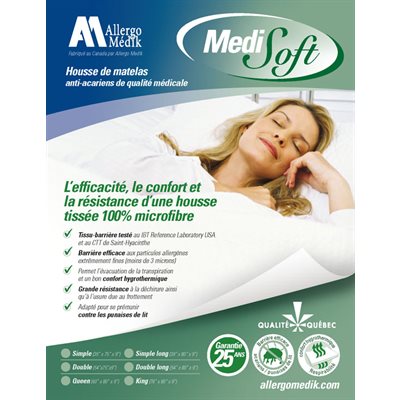 Couvre-matelas anti-acariens MÉDI-SOFT