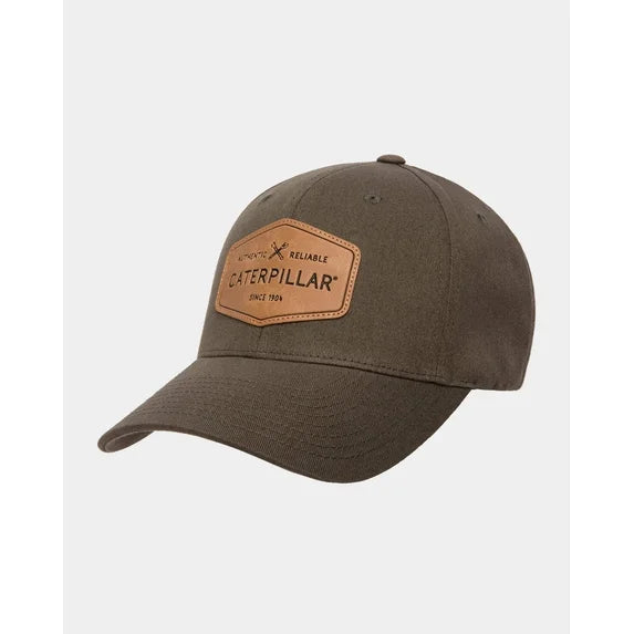 CASQUETTE CATERPILLAR AUTHENTIC FITTED ARMY MOSS CAT1090045-10639