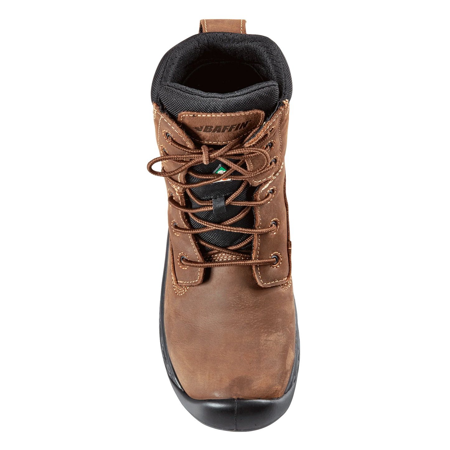 Botte Baffin Barton CSA brune a cap d'acier - CFLX-MP01