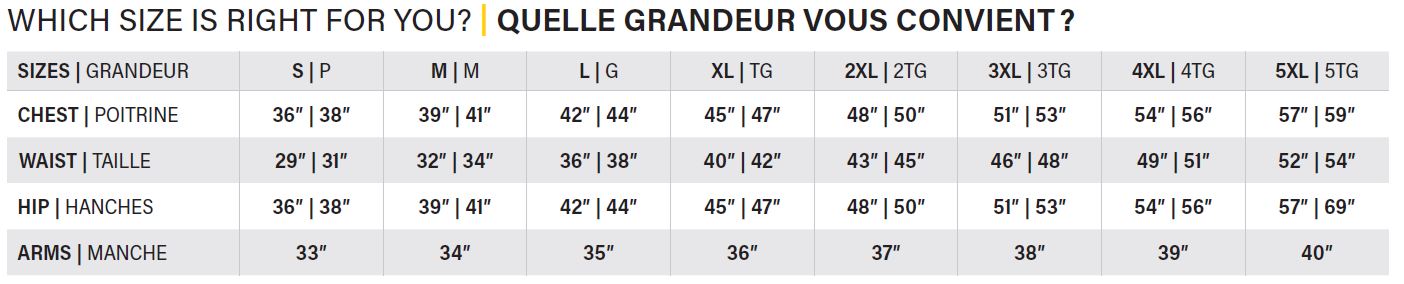 MANTEAU DE SIGNALEUR D'HIVER TERRA HAUTE-VISIBILITÉ - 116626YL