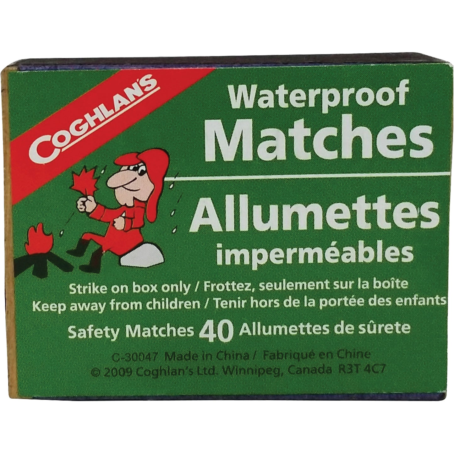 ALUMETTES IMPERMÉABLES 40/BOÎTE FAWPM45
