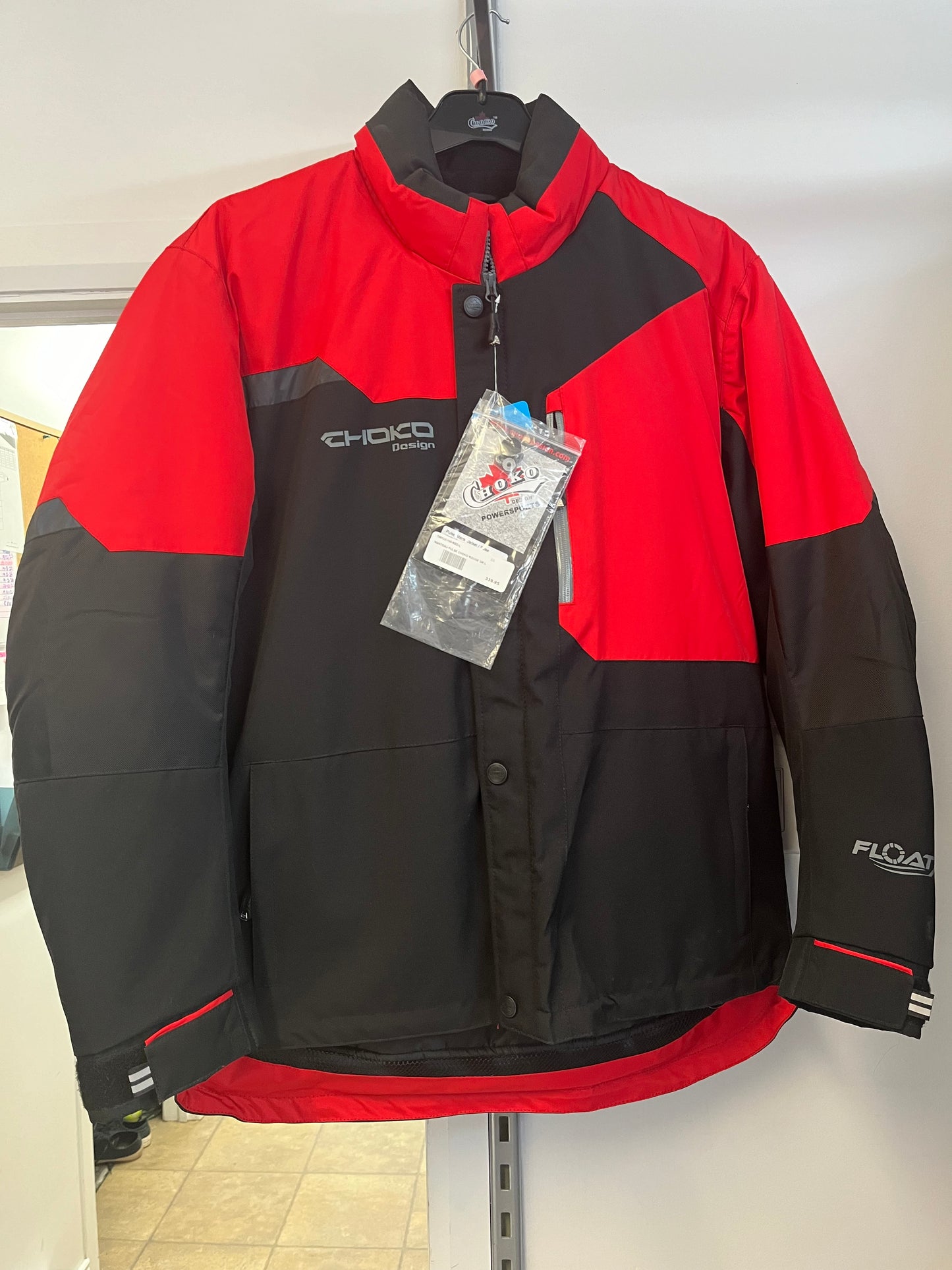 MANTEAU PULSE CHOKO ROUGE GR:L