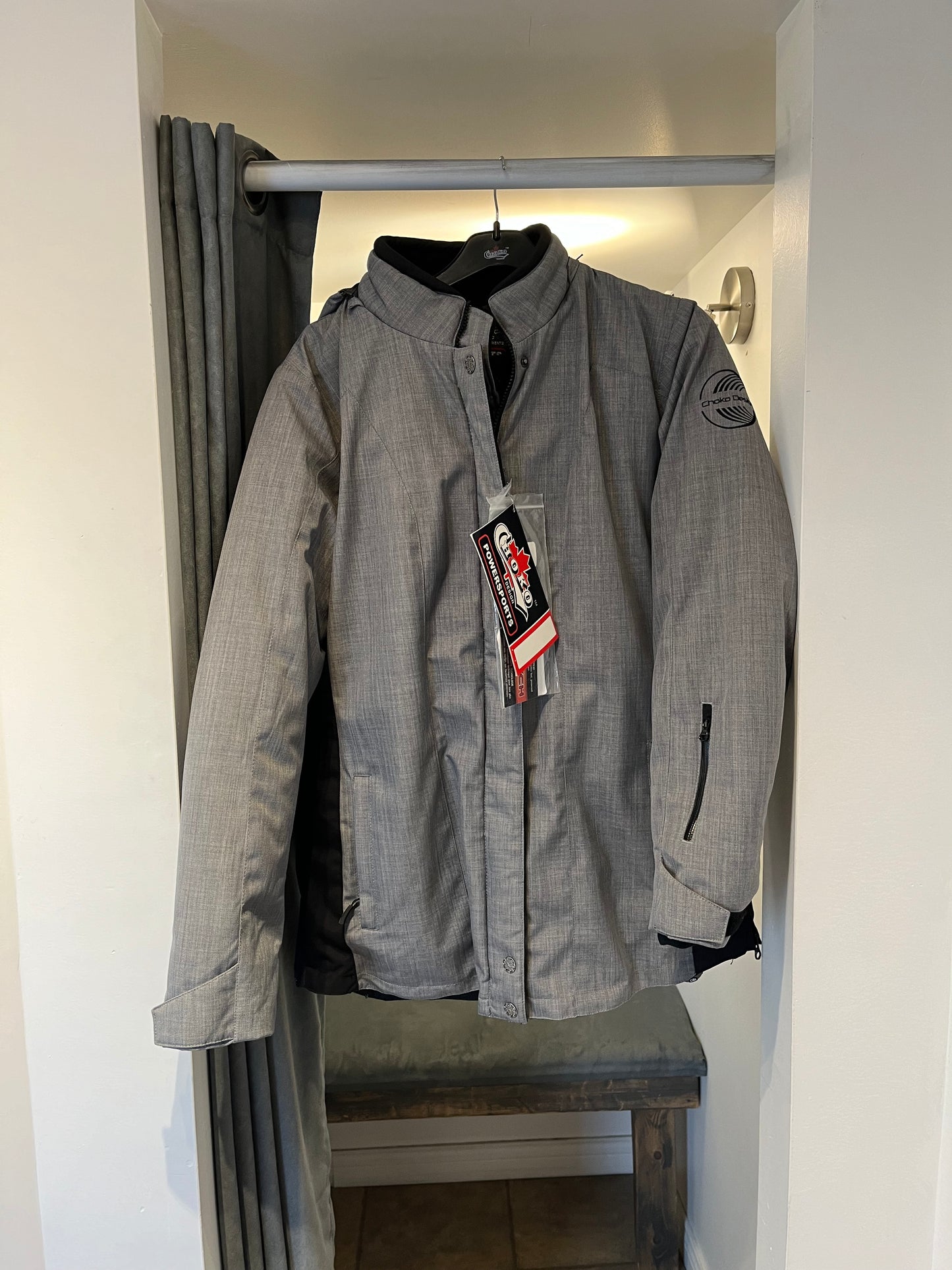 MANTEAU CHOKO AUTHENTIC FEMME GRIS GR.M