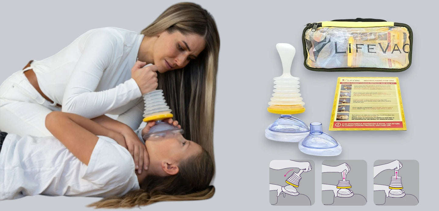 DISPOSITIF ANTI-ÉTOUFFEMENT LIFEVAC LIF-HOM-WHI-BAG