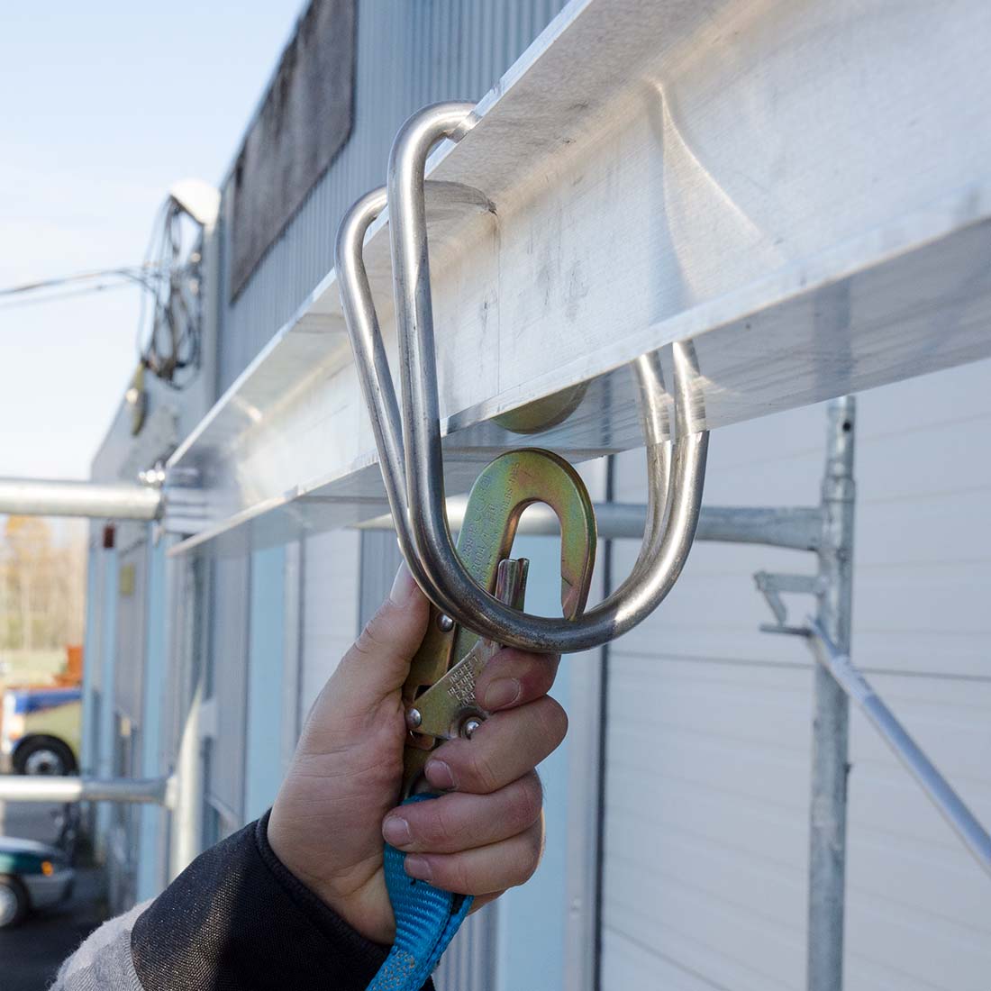 BARRE D'ASSURANCE 10'' POUR ECHAFFAUDAGE M-BAA10