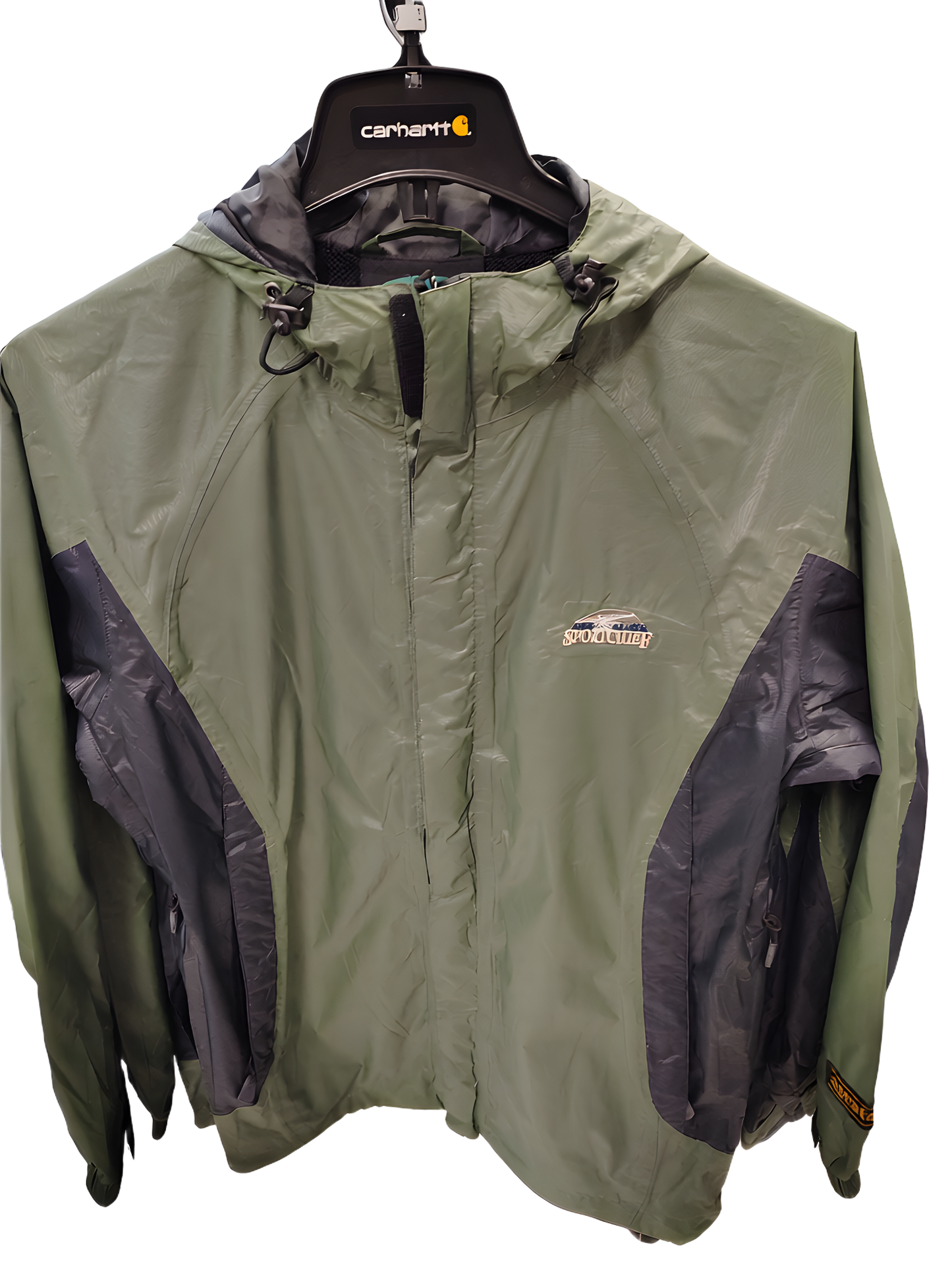 VESTE IMPERMEABLE SPORTCHIEF VERT/NOIR 605100-117