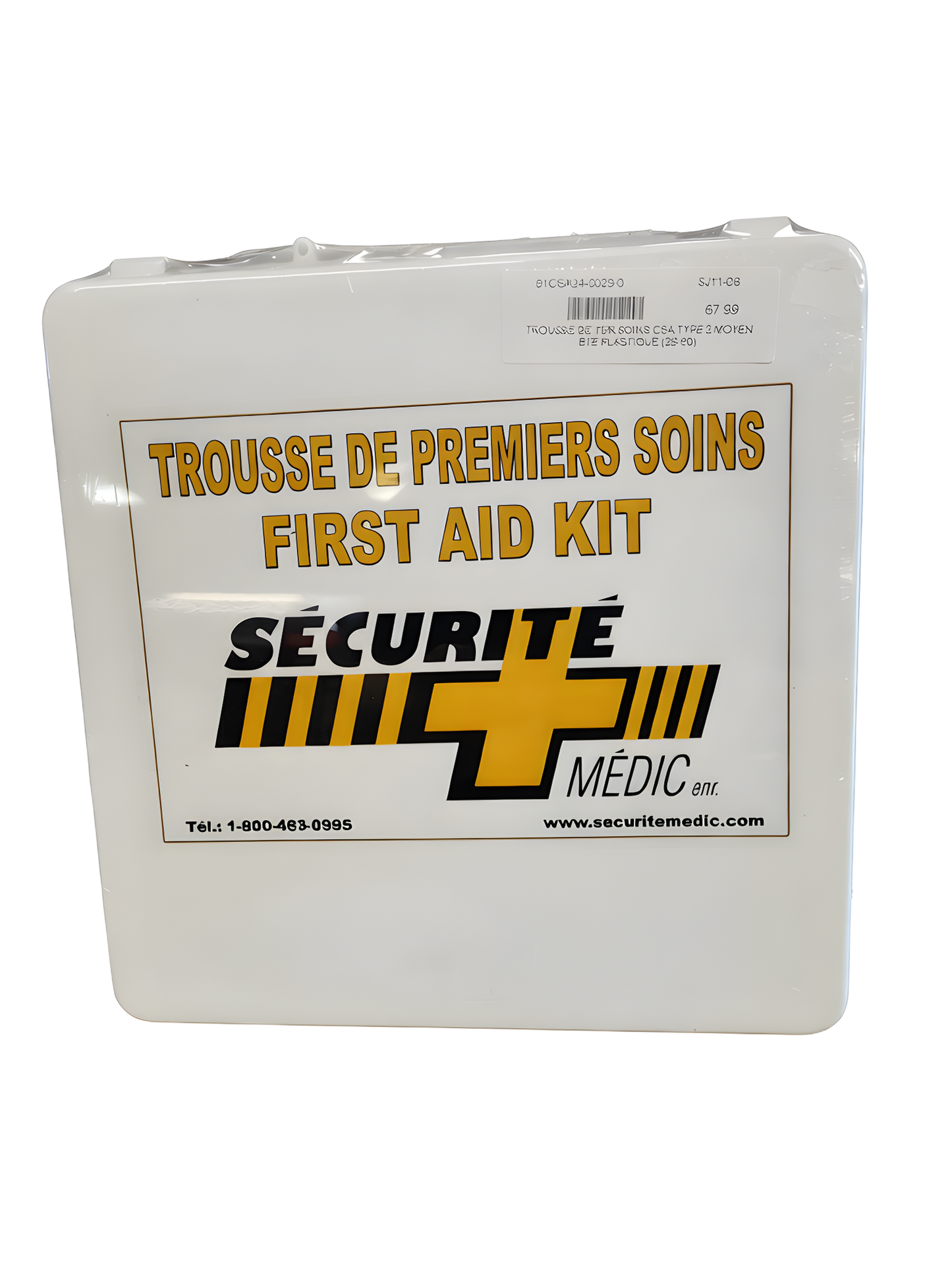 TROUSSE DE 1ER SOINS CSA TYPE 2 MOYENNE BTE PLASTIQUE(26-51) 81CSA24-0003-0