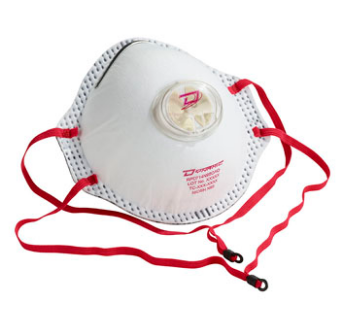 RESPIRATEURS JETABLES FR AVEC VALVE ET NUISANCE ANTI-ODEUR N95, 10/BOITE, RPD714N95OAO