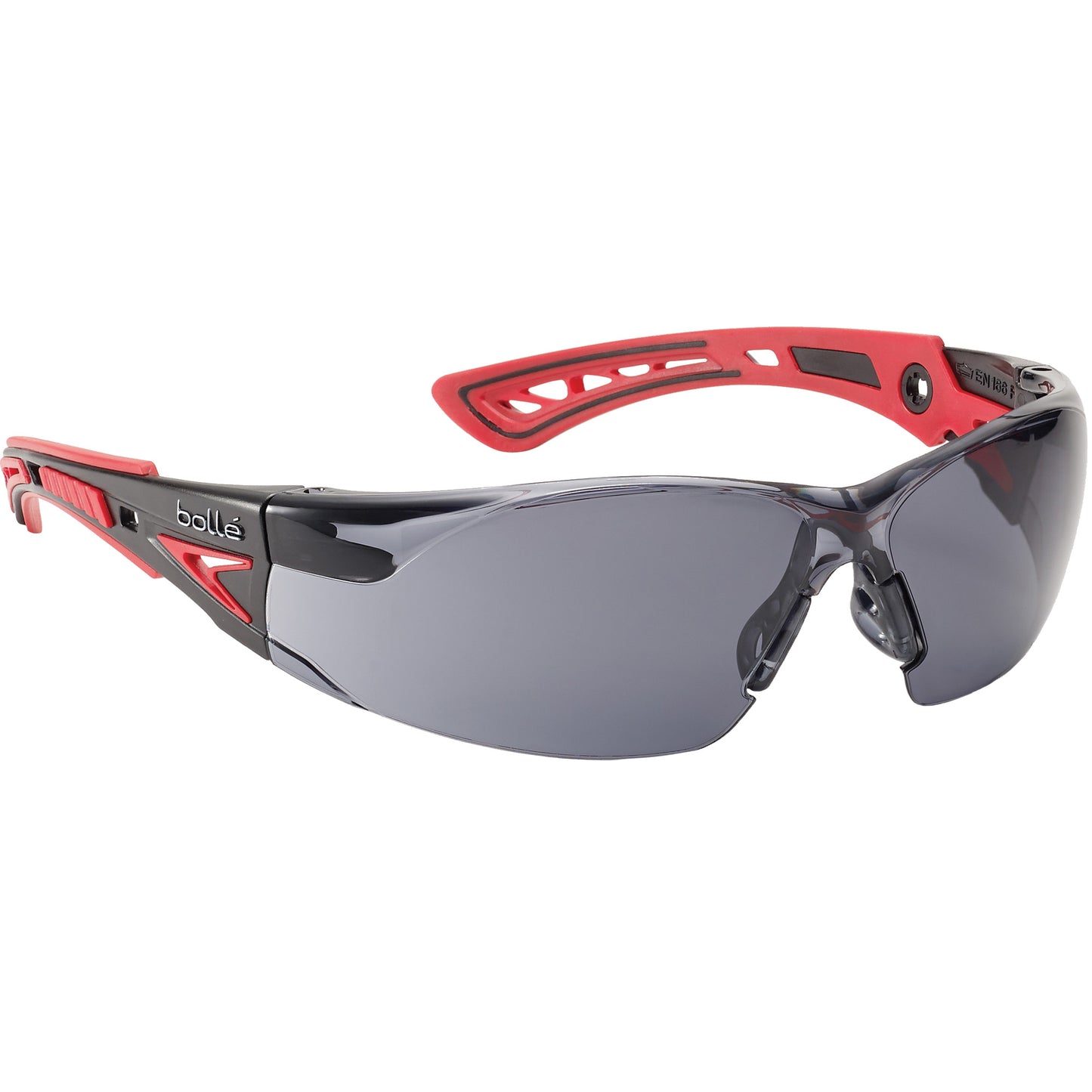 LUNETTE BOLLÉ RUSH+GRISE/FUMÉE ANTIBUÉ/ANTI-ÉGRATIGNURE