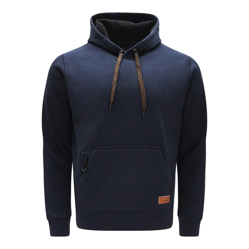 HOODIE TASK MEN DBL POLAR BLACK TK-1837-BLK