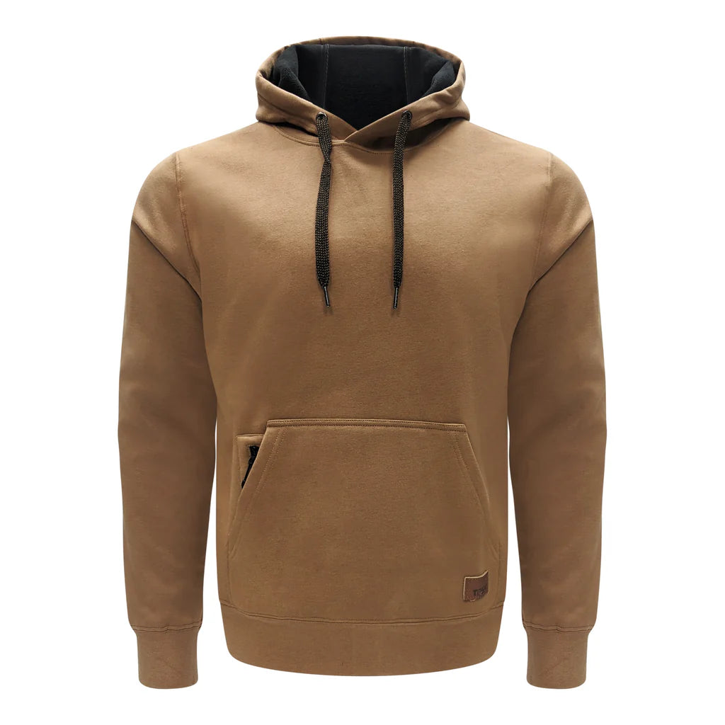 HOODIE TASK MEN DBL POLAR BLACK TK-1837-BLK