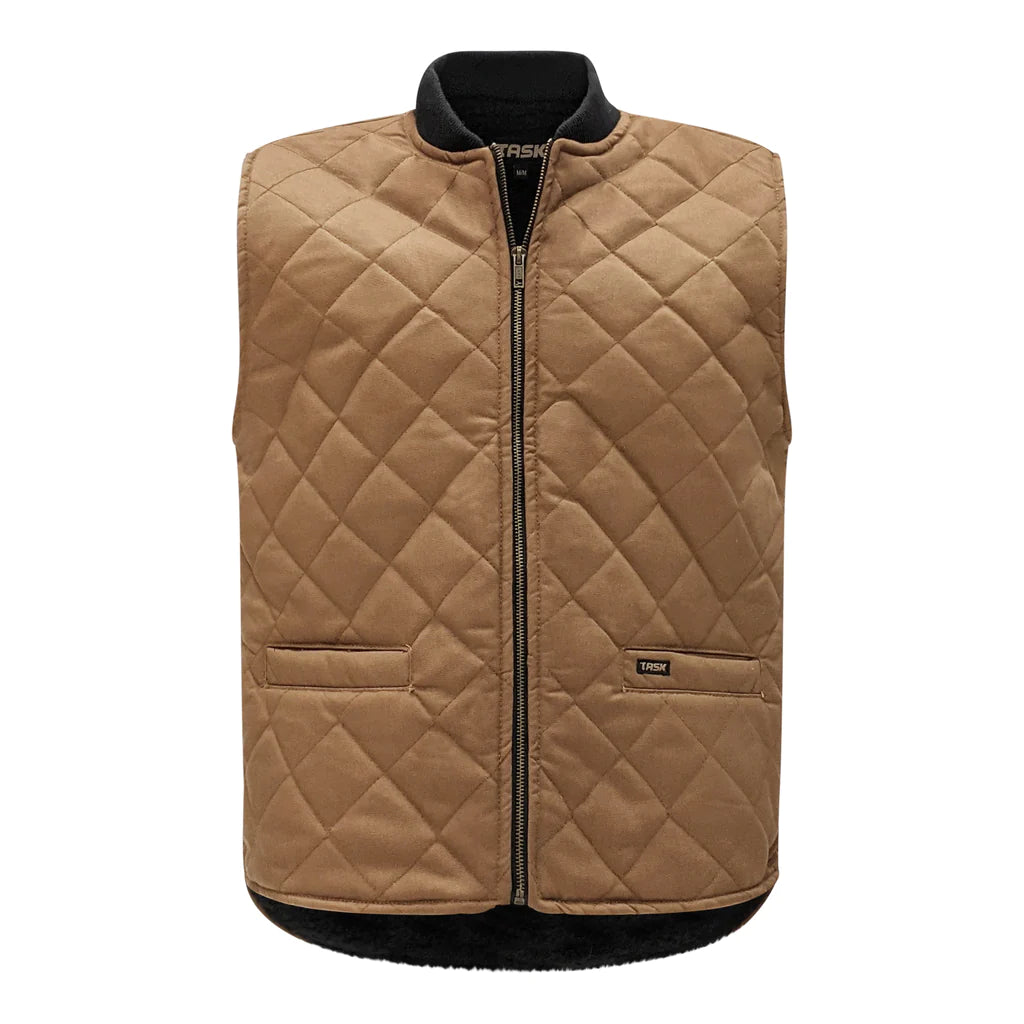 VESTE SANS MANCHE TASK DARK SAND TK-E2740-DKS