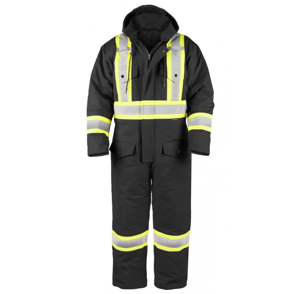 COMBINAISON EN TOILE DOUBLÉ HV NOIR GR:M 116571-BLK-M
