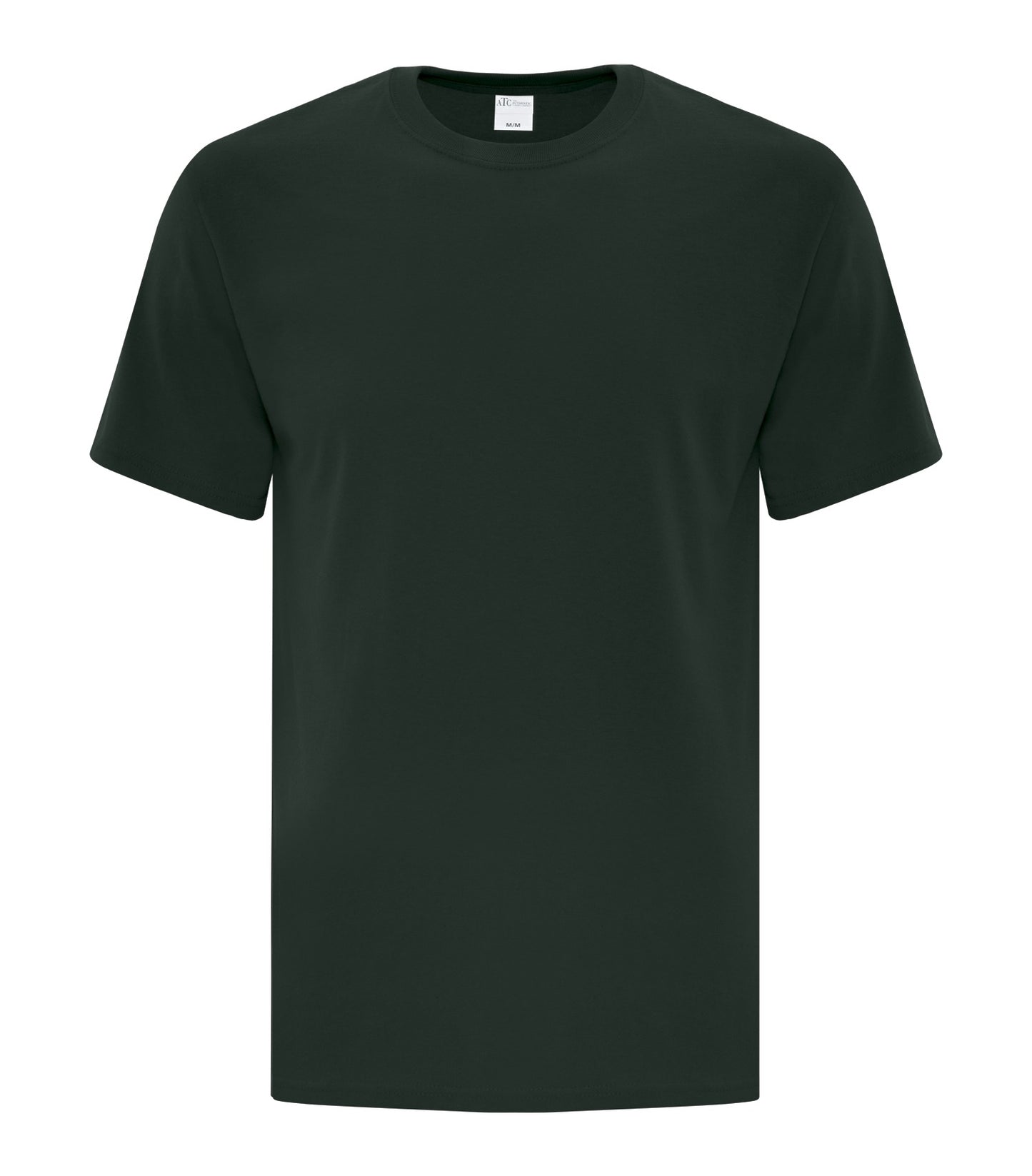 T-SHIRT ATC 100% COTON VERT FONCÉ ATC1000-DG