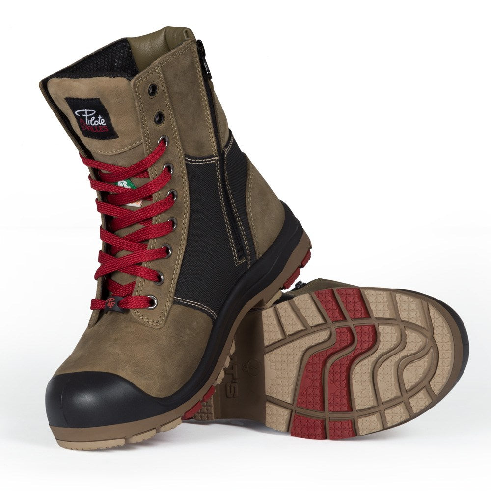 Bottes de securite Pilote et Filles a cap d acier pour femme PF368 Securite Medic