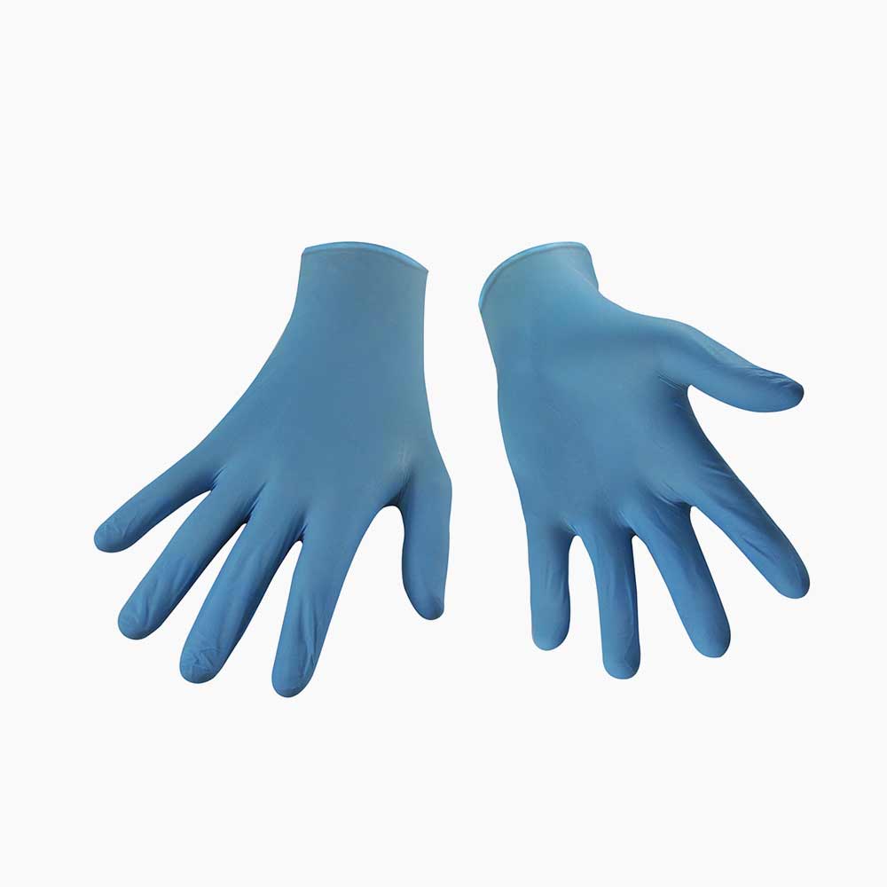 GANT NITRILE BLEU 4MIL N/POUDRÉ DN100