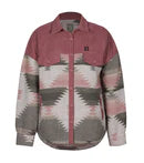 CHEMISE TRAVAIL EN CORDUROY ET LAINAGE FEMME PF2008