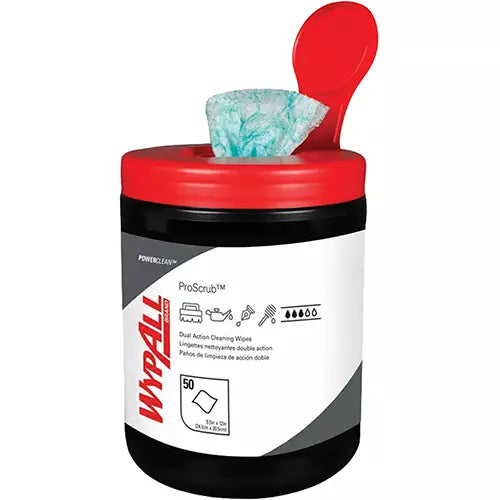 LINGETTES NETTOYANTES WYPALL 10.5'' X 12'' 50/BTE 58310