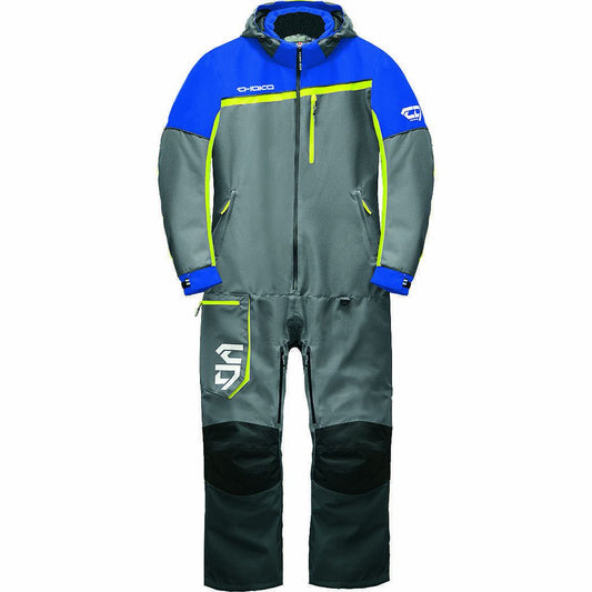 CHOKO PILOT ONE PIECE SET FOR MEN ROYAL BLUE/LIME GREEN GR: 2XL - 190722