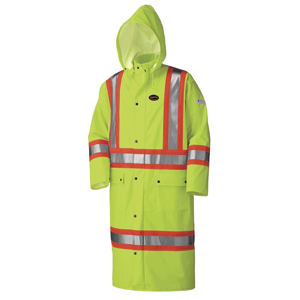 MANTEAU LONG  IMPERMEABLE PIONEER JAUNE  POLYURETHANE - V3520360