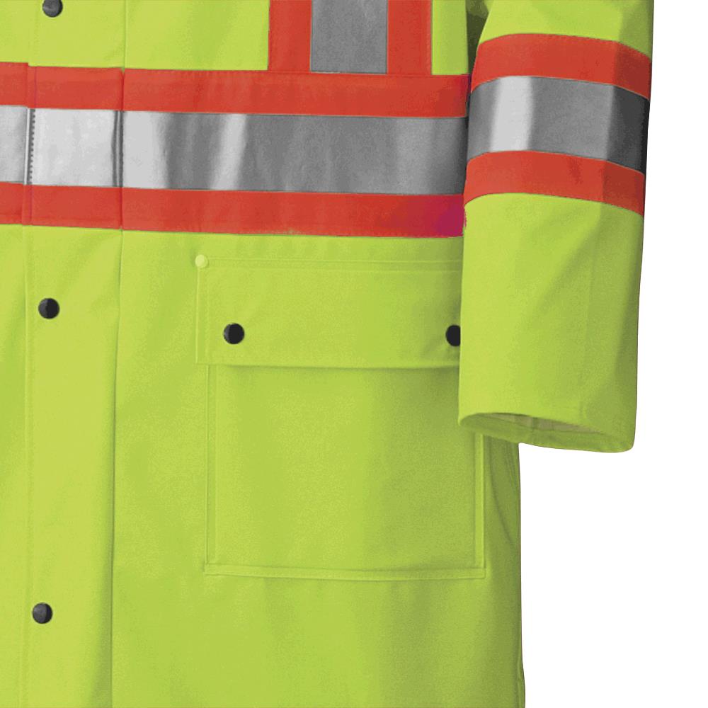 MANTEAU LONG  IMPERMEABLE PIONEER JAUNE  POLYURETHANE - V3520360