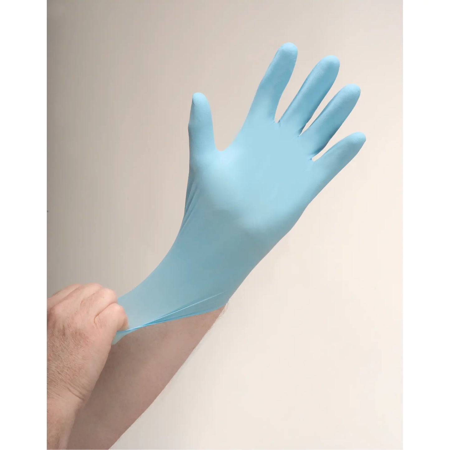 Gants d'examen résistants à la perforation Nitrile, 4,5 mils, Sans poudre, Bleu SEA918