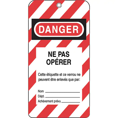 TAG DO NOT OPERATE (UNIT)