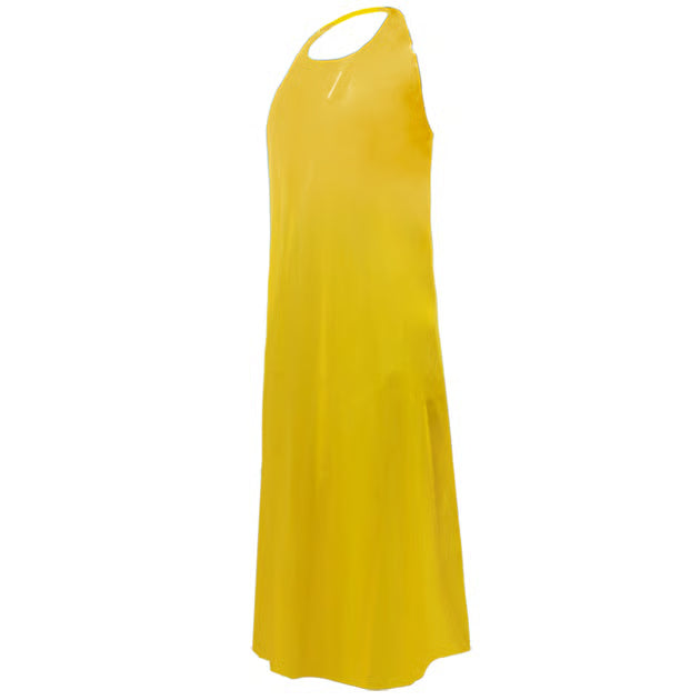 TABLIER POLYETHYLENE JAUNE 100 PQT 165Y-U
