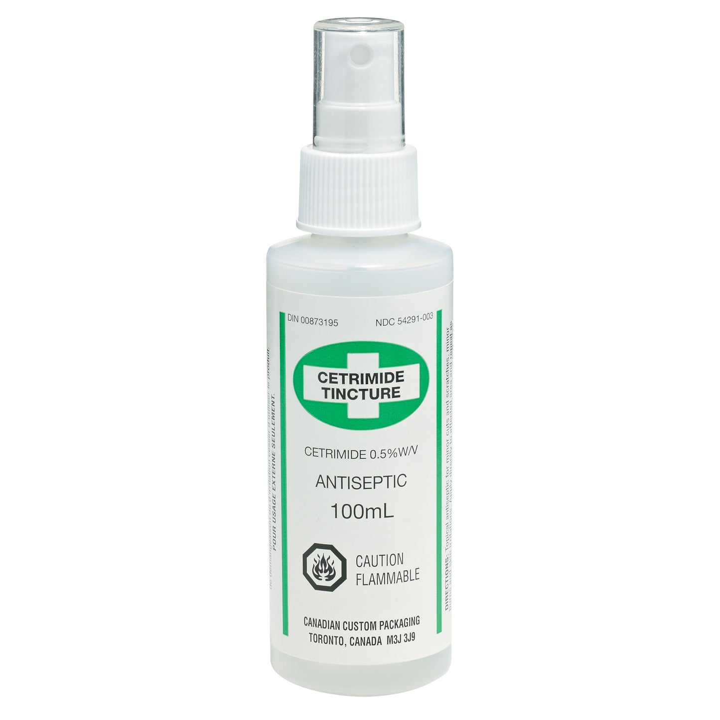 VAPORISATEUR ANTISEPTIQUE CETRIMIDE 100 ML