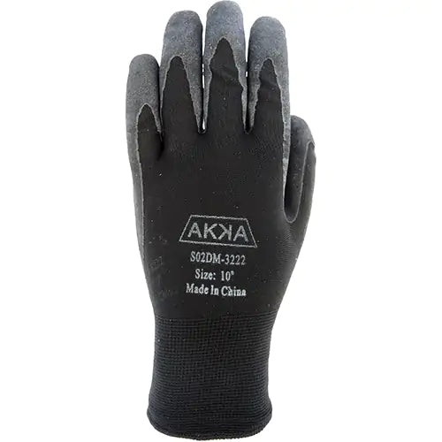 GANT DOUBLÉ TRICOT/ENDUIT LATEX NOIR GR.9 S02DM-9