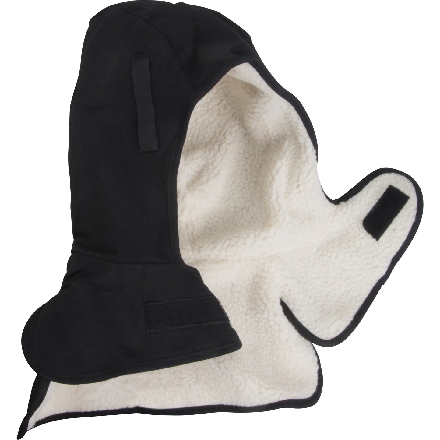 COIFFE D'HIVER DOUBLER MOUTON AVEC COUVRE NUQUE