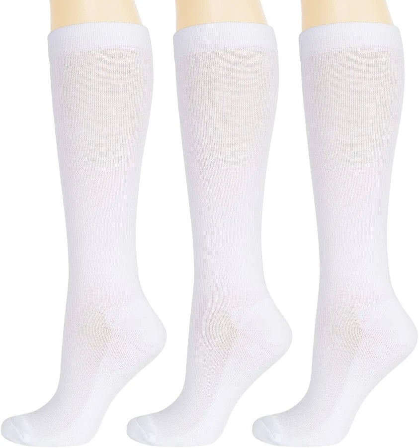 BAS BAMBOO MESH AIR BLANC GR.M PQT/3 8S15-07
